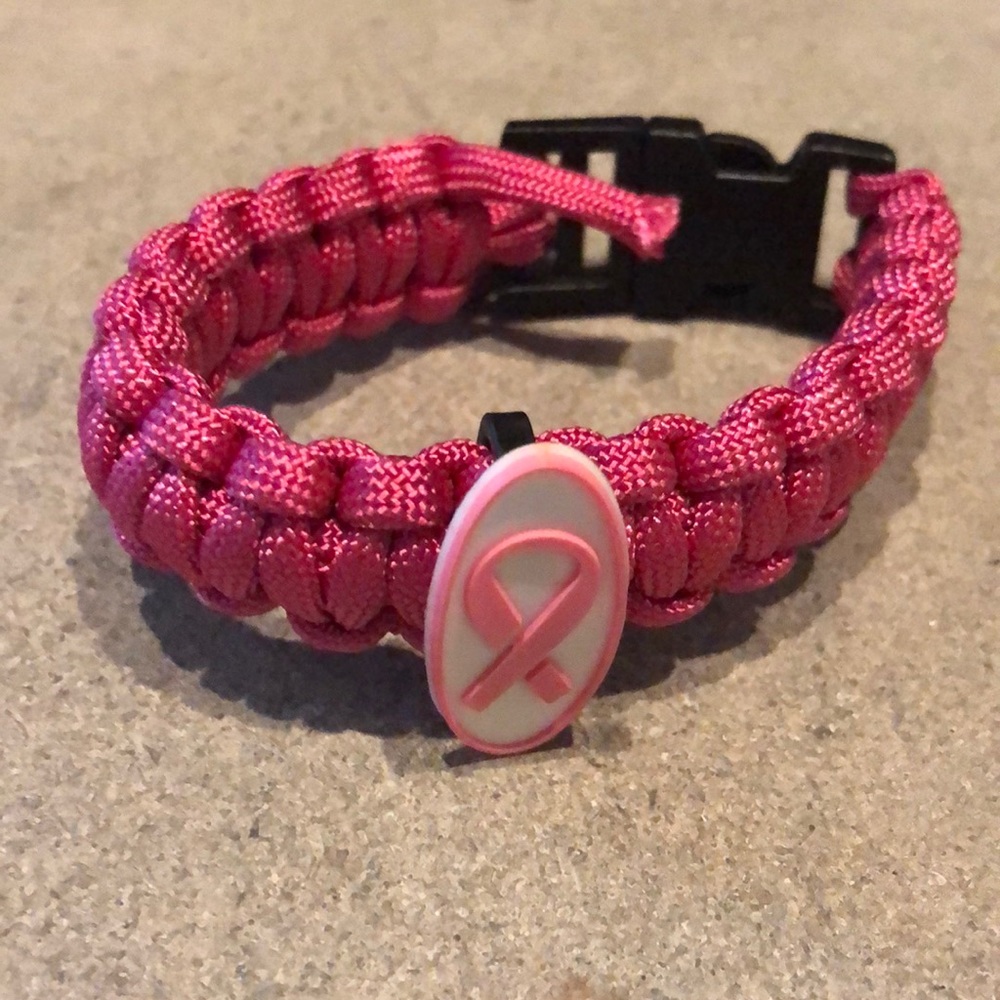 Breast Cancer Awareness bracelet!